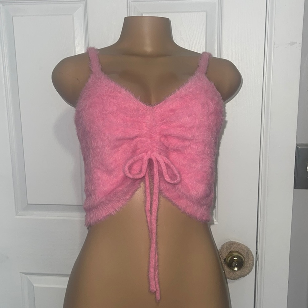 BARBIE pink crop top 💖